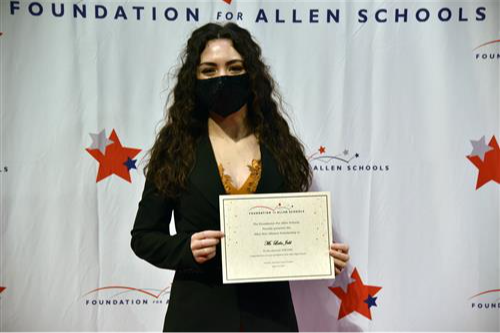 Allen Arts Alliance Scholarship – $1,000 Laila Jalil