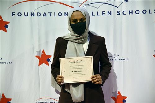 ABM Foundation Scholarship – $1,000 each Semira Mohamed (not pictured: Larkin Smith)