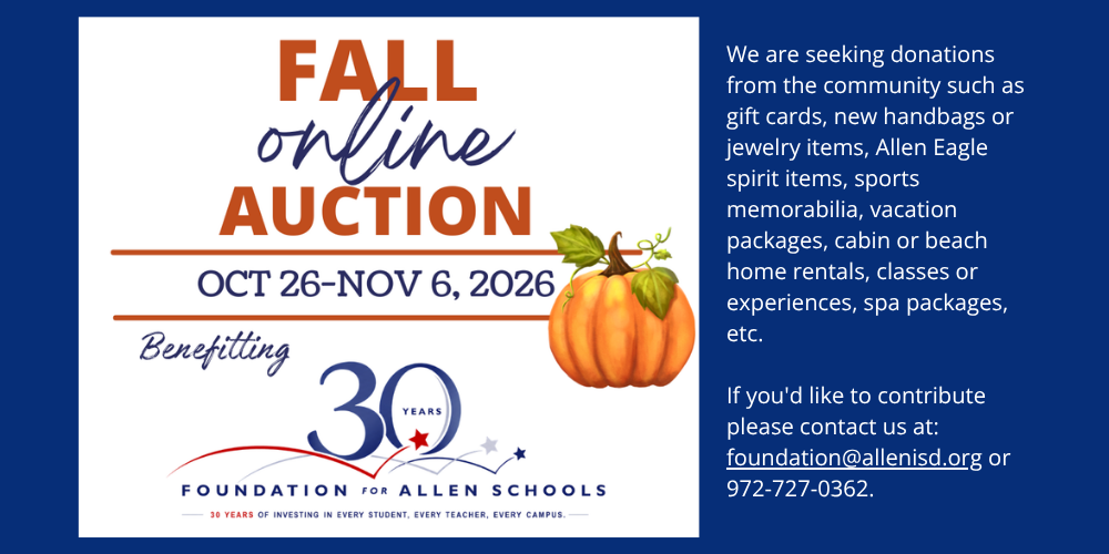 auction items needed