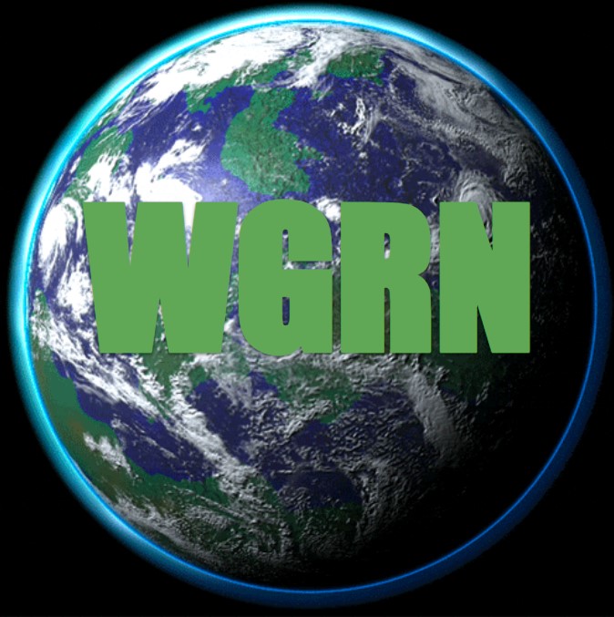 Globe with WGRN text