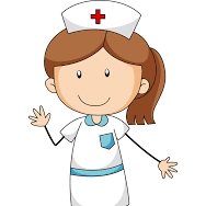 cartoon image of nurse