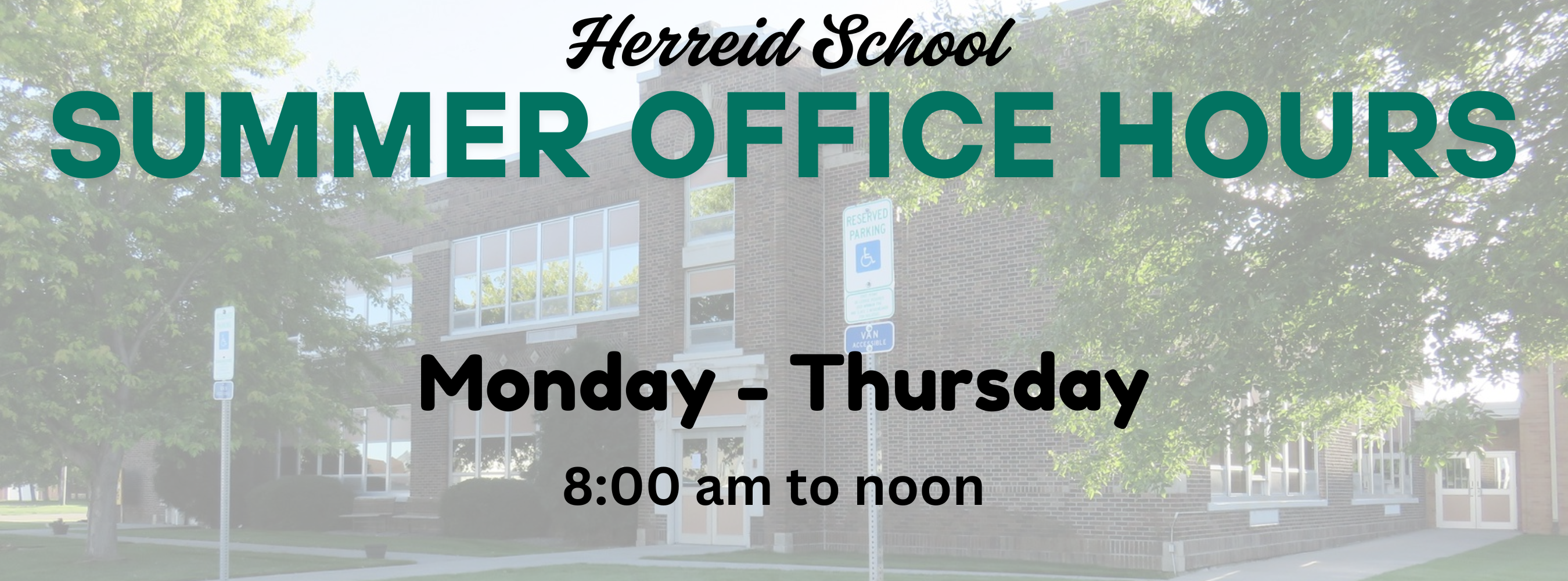 Summer Office Hours