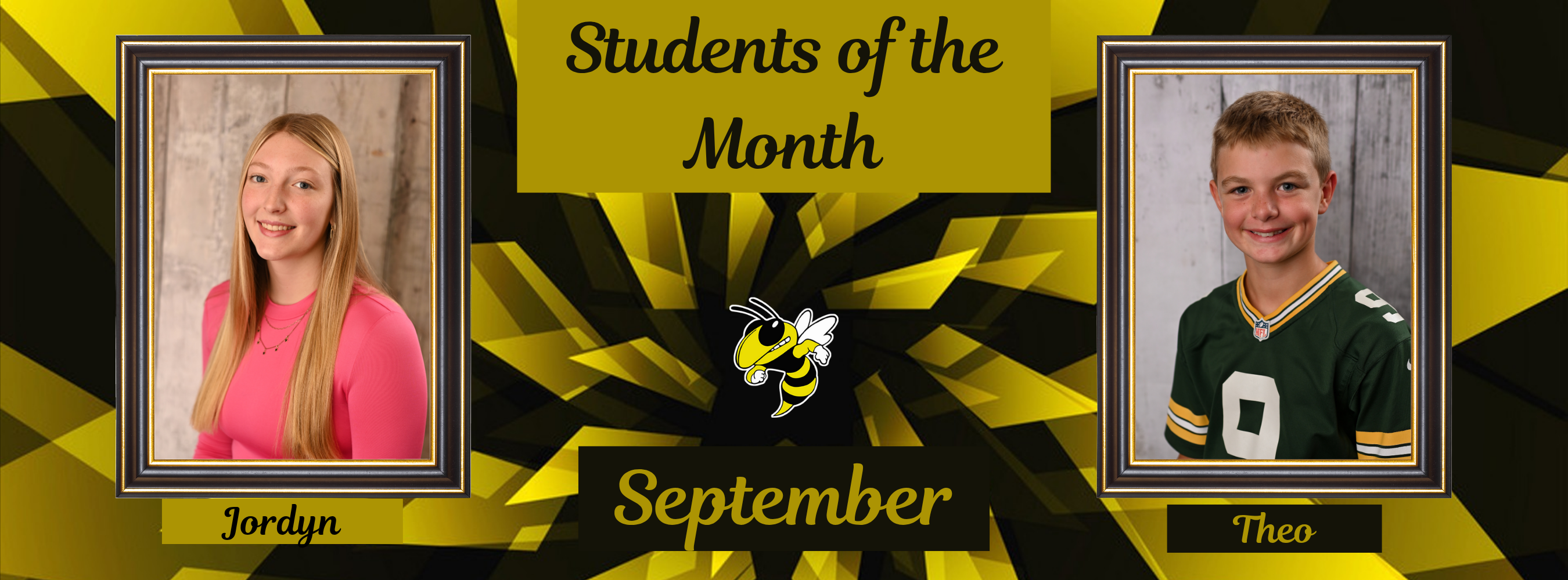 Students of the Month - September