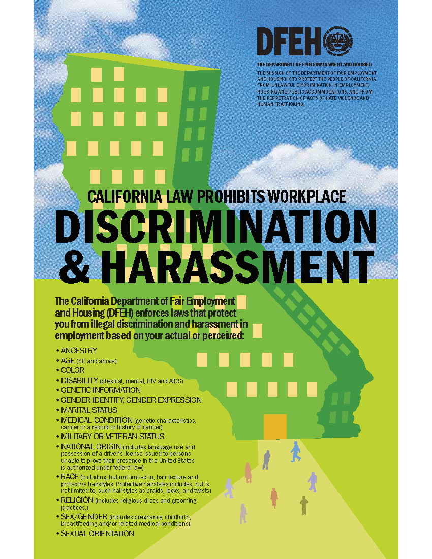 Workplace Discrimination Poster