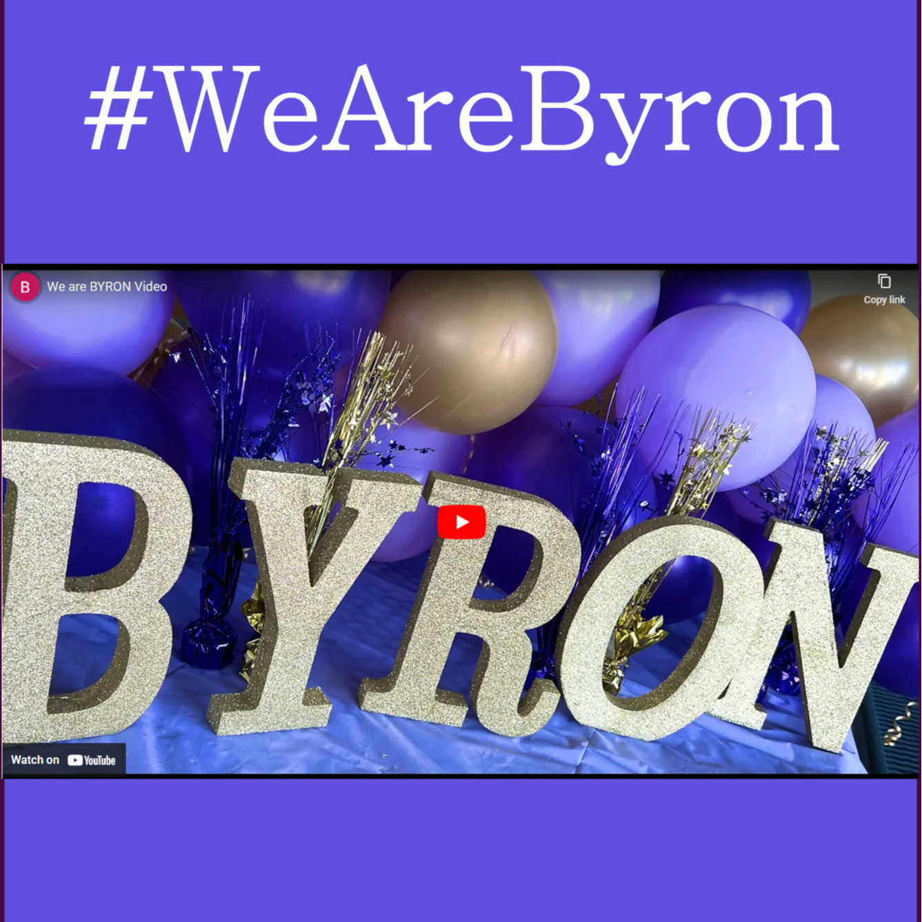 We are Byron Video