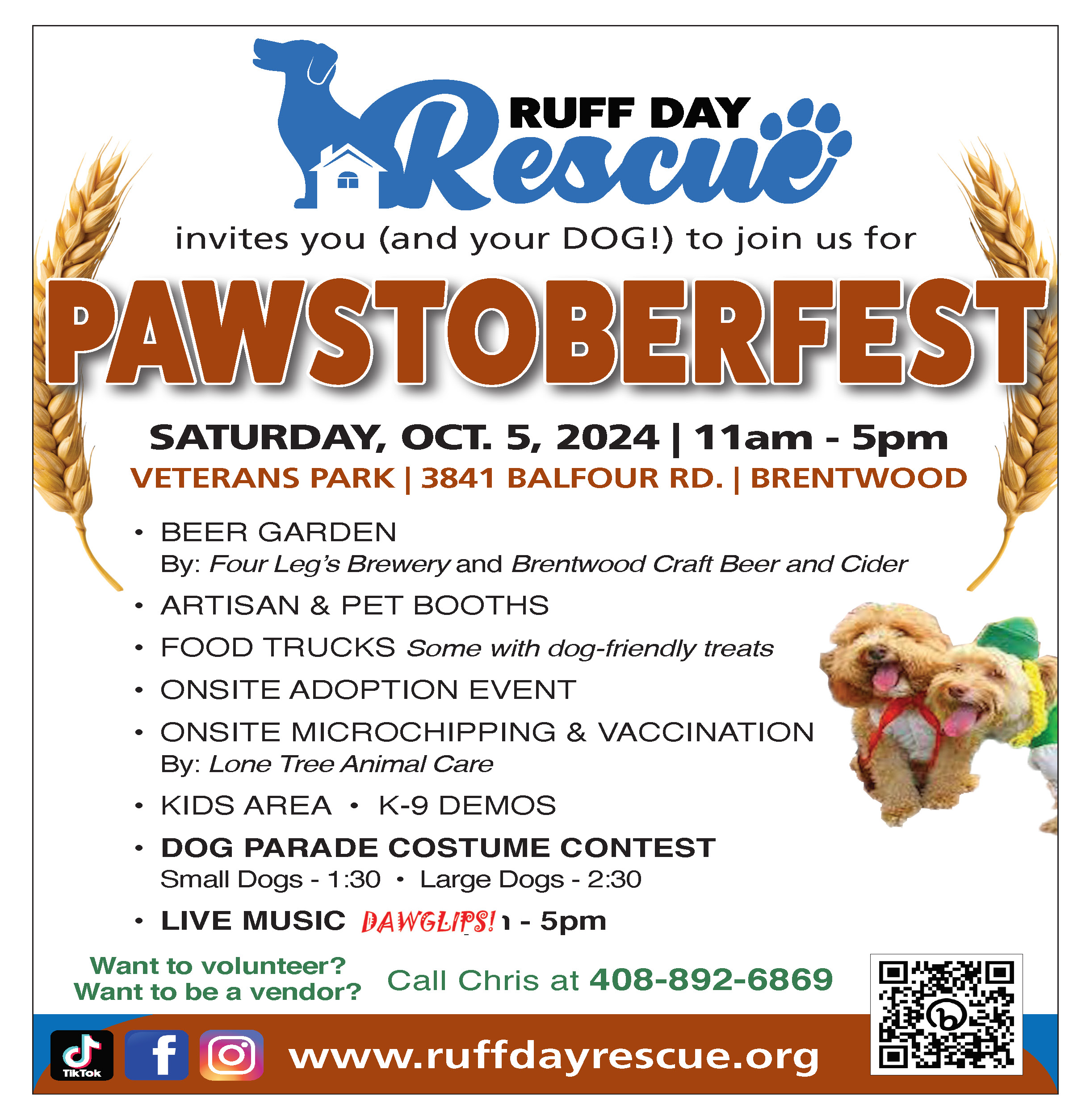 Pawstober Fest Flyer