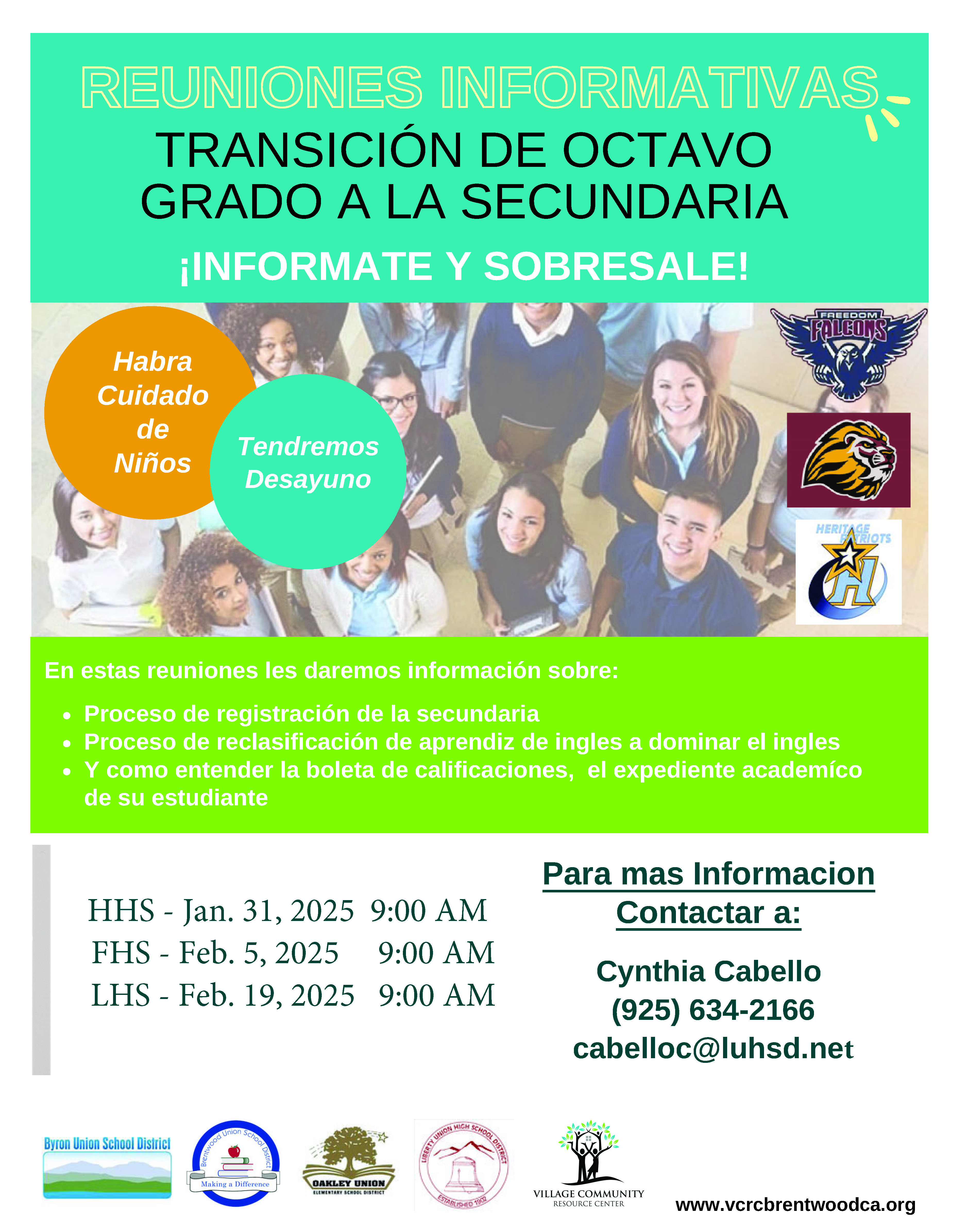 High School Transition Meeting for English Learners_Spanish