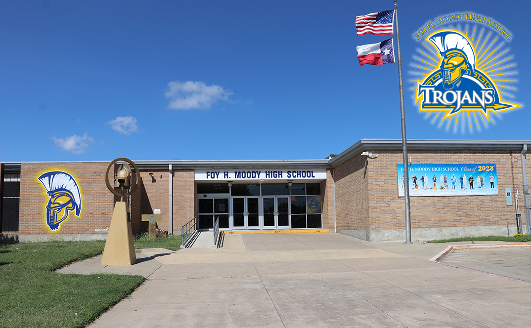 Exterior image of Moody High School