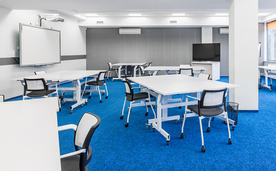 Image of a classroom at a High School