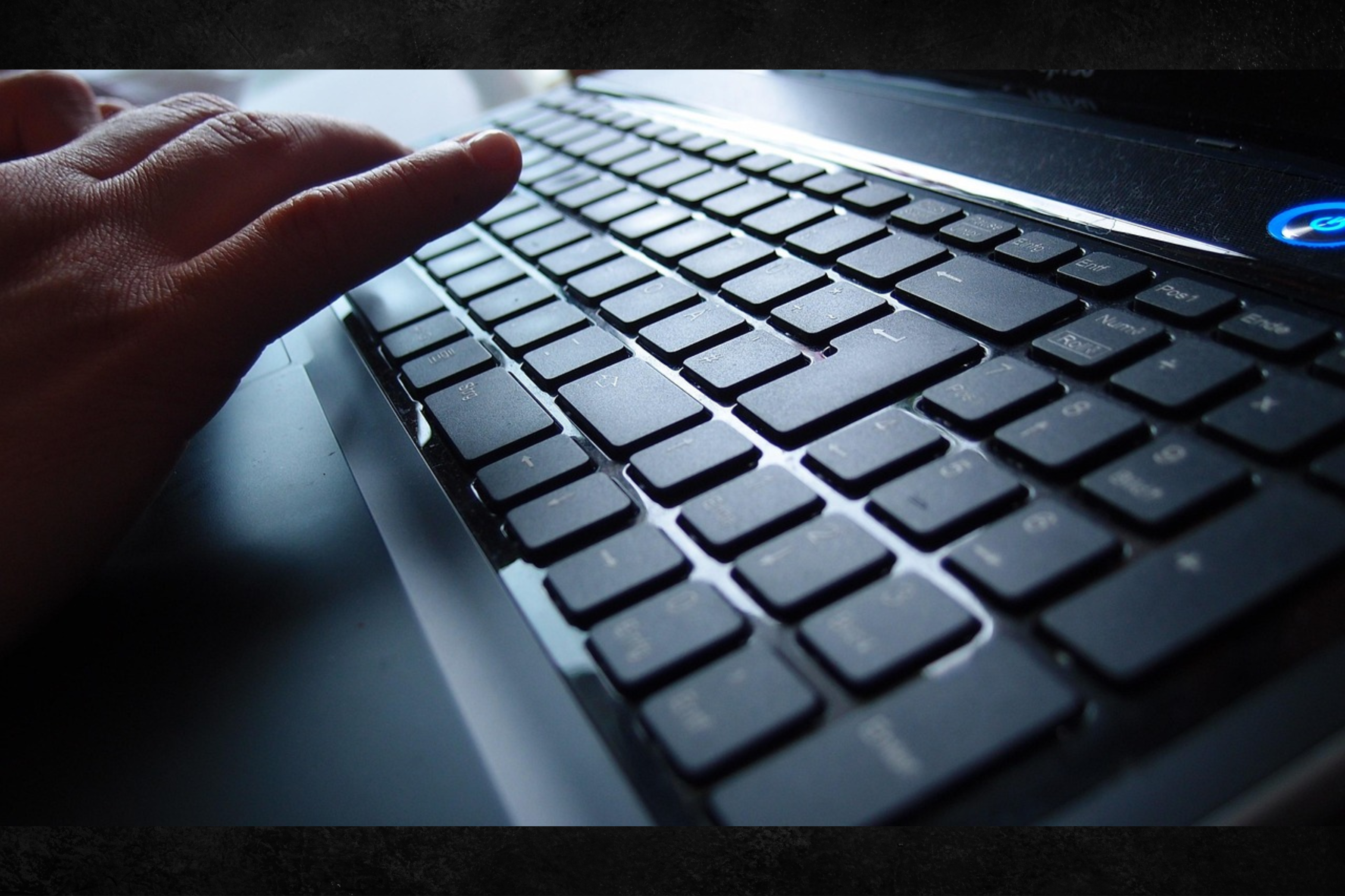 Typing on Keyboard