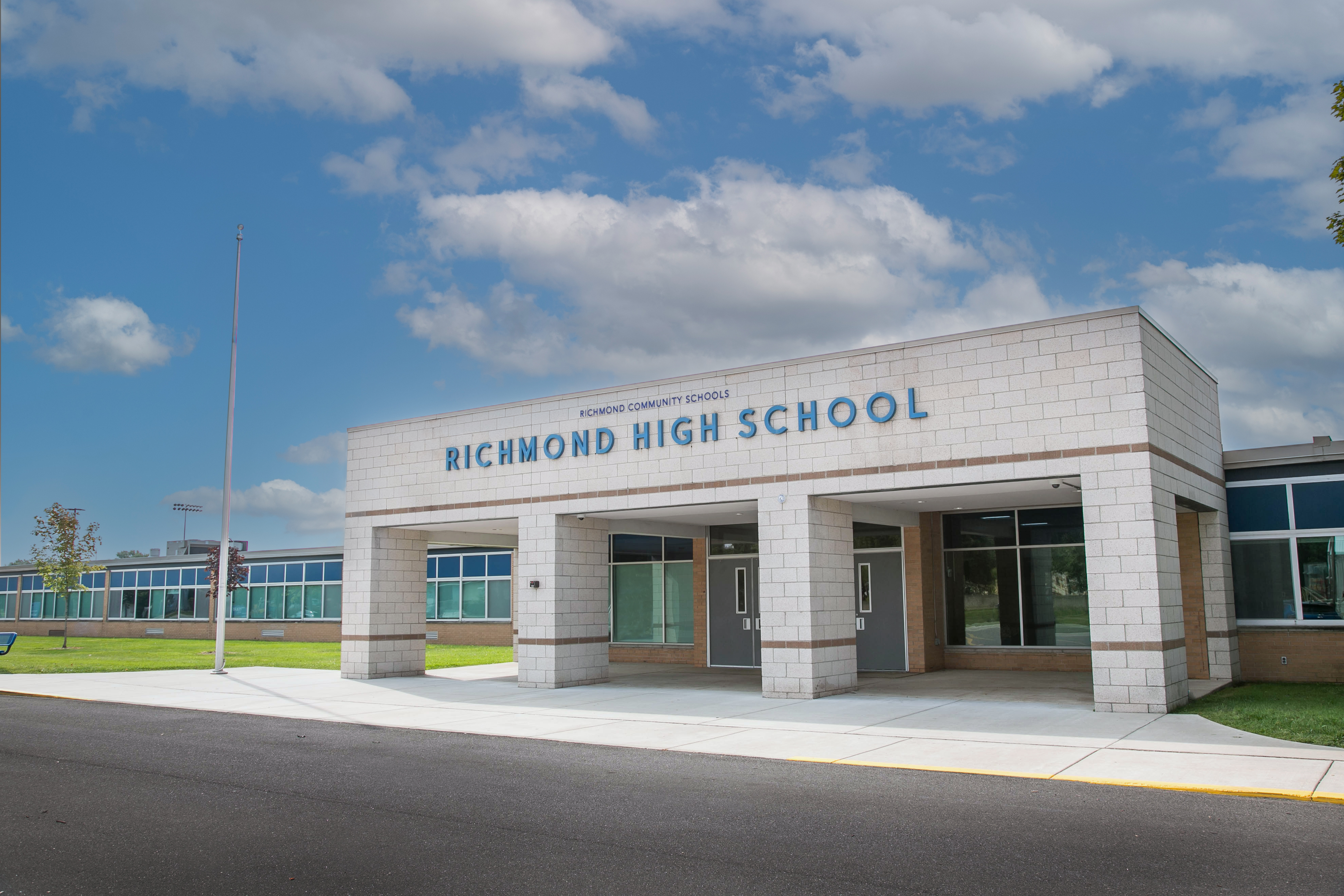 Richmond High School Main Entrance