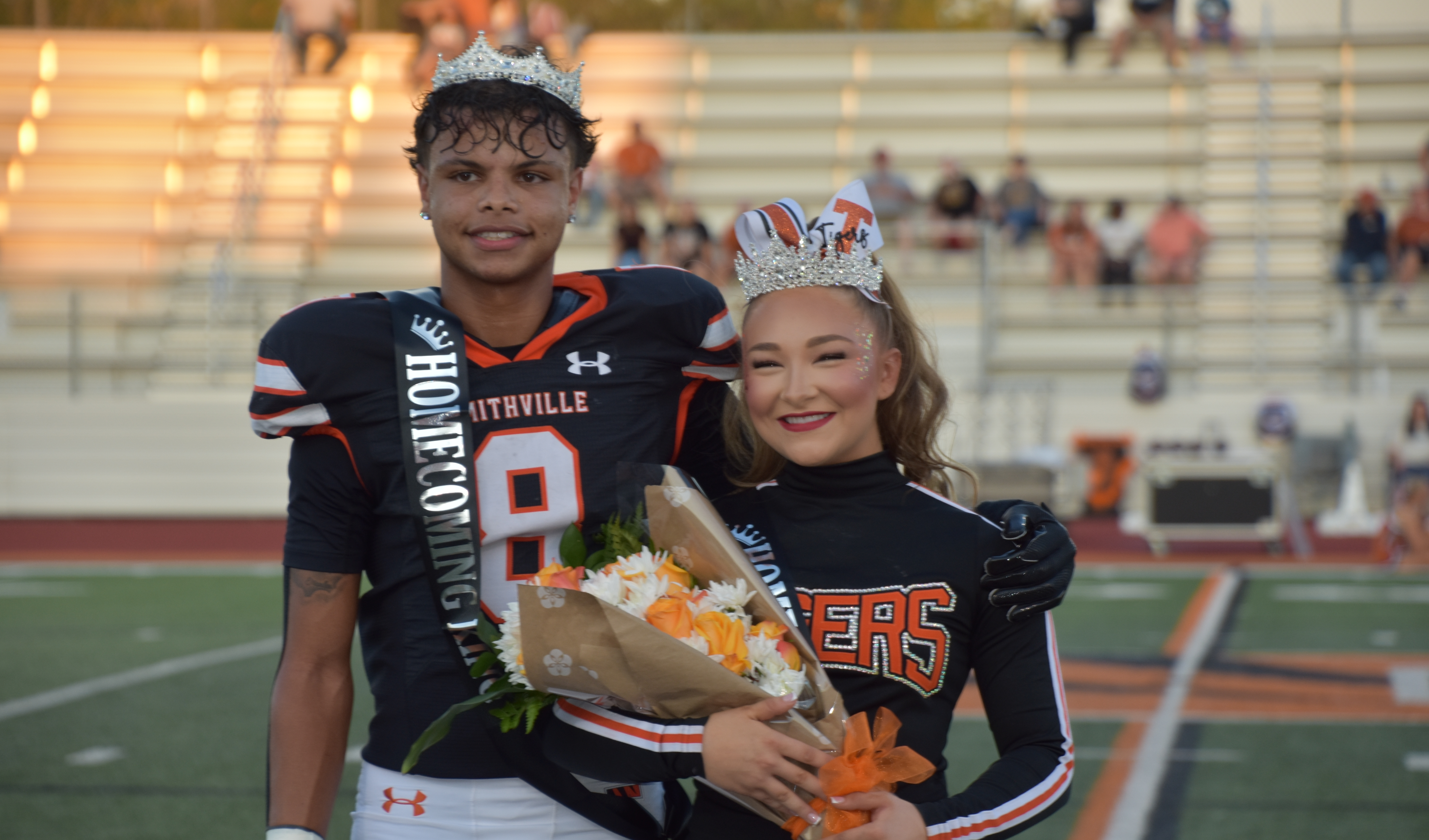 Homecoming king and queen
