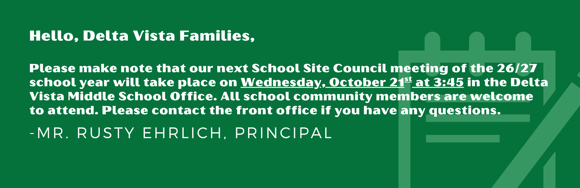School Site Council