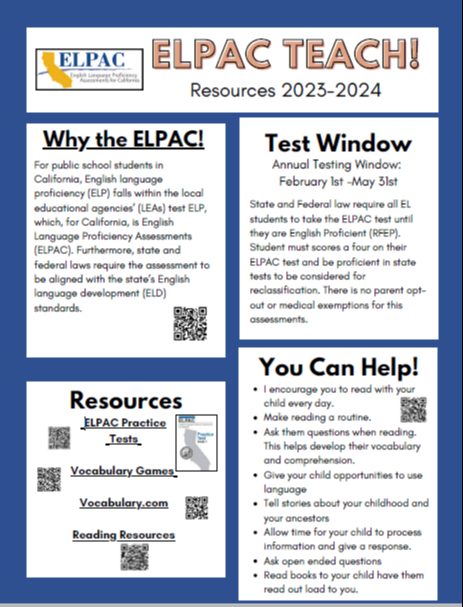 ELPAC Flyer