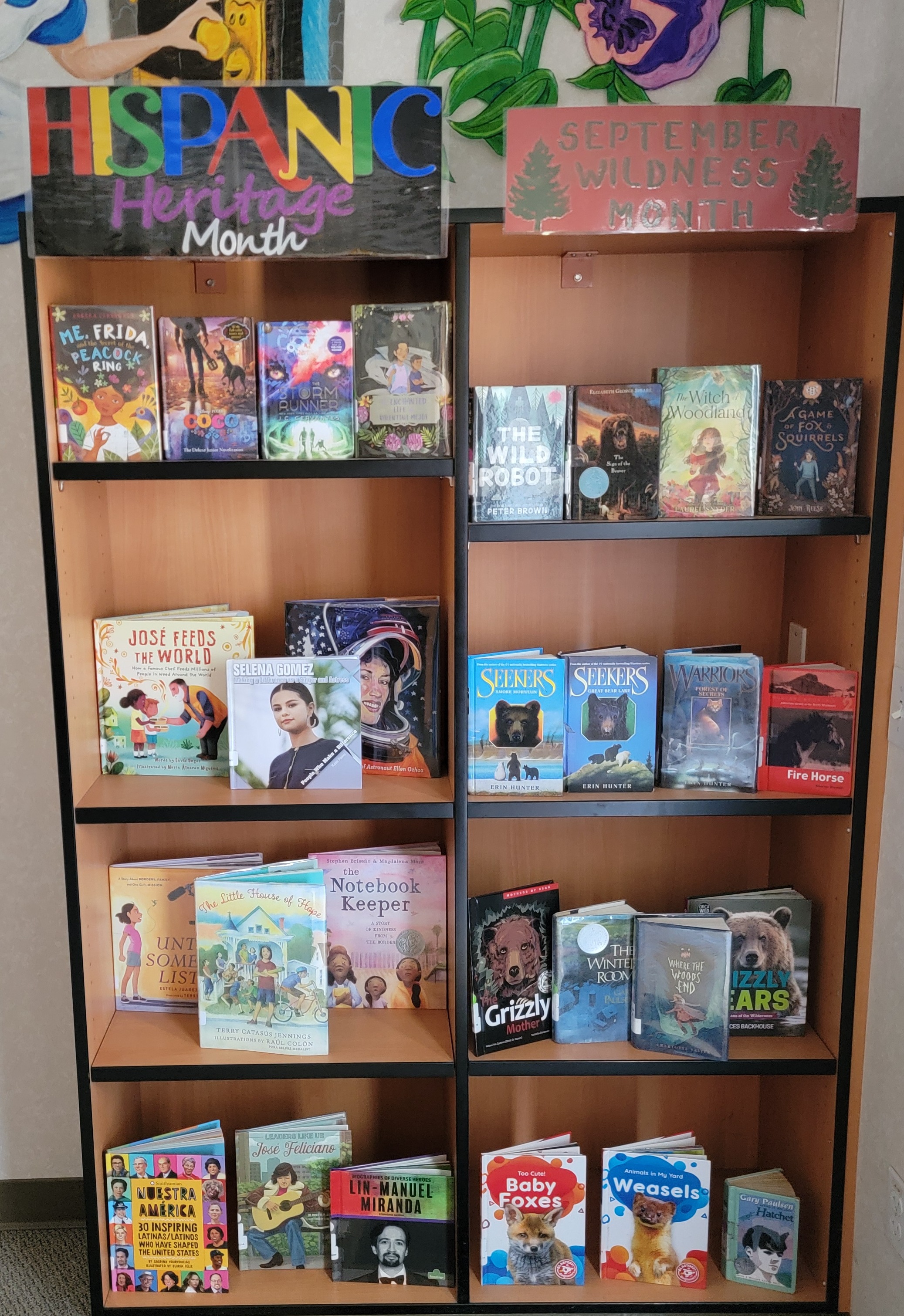 Hispanic Heritage Month/ Wildness Month Displays