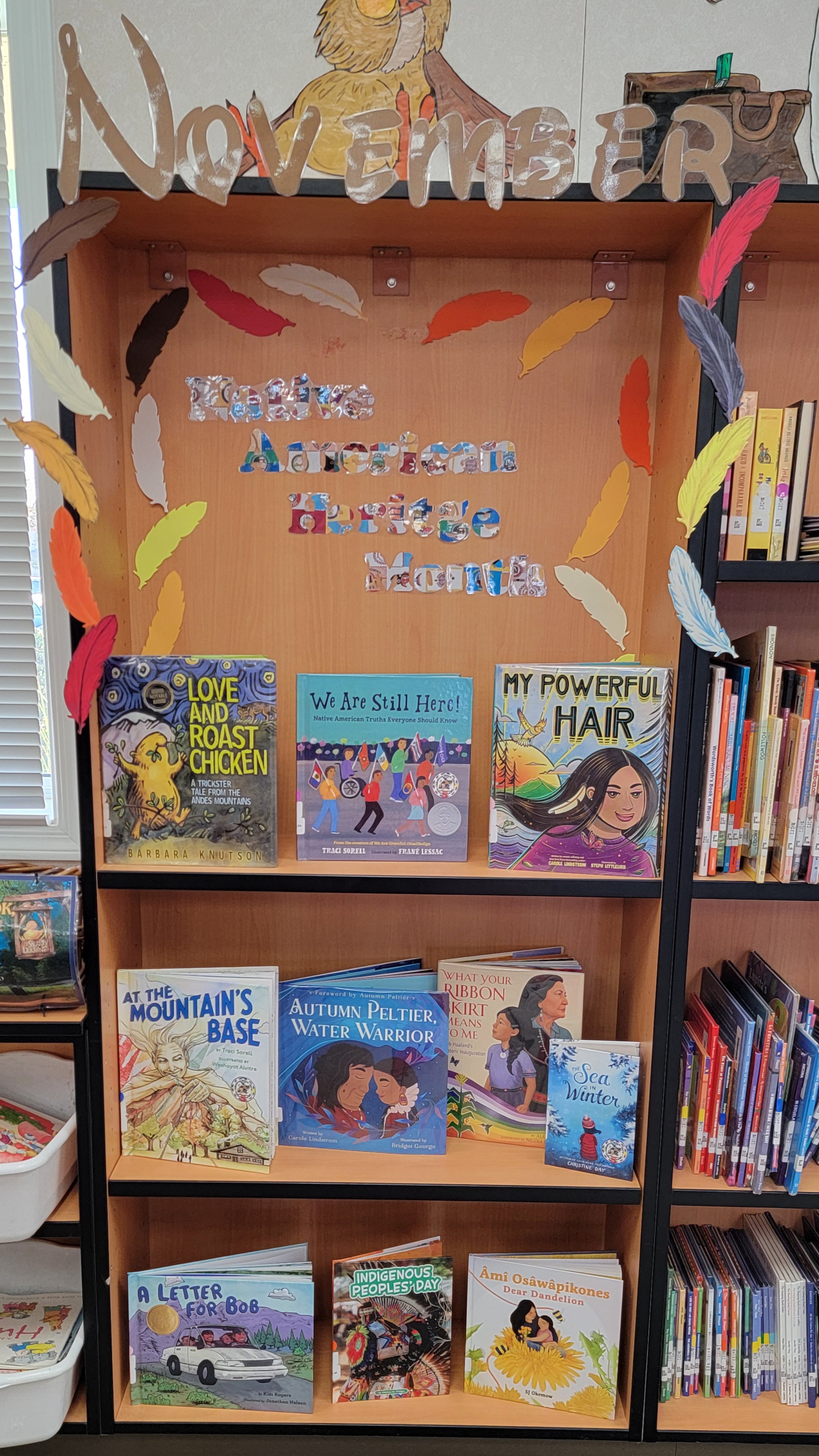 November Native American Heritage display