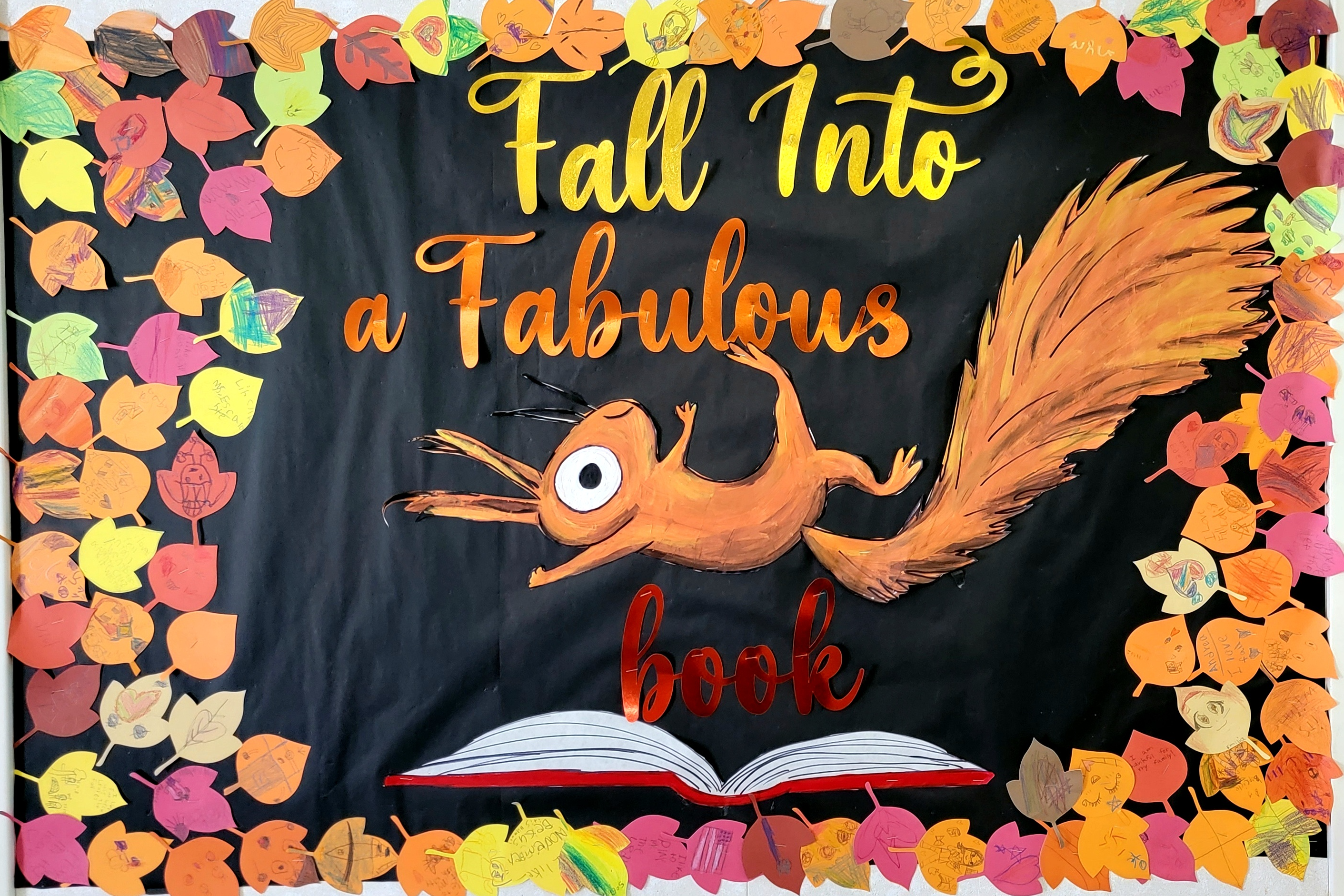 Fall into a Fabulous Book Display