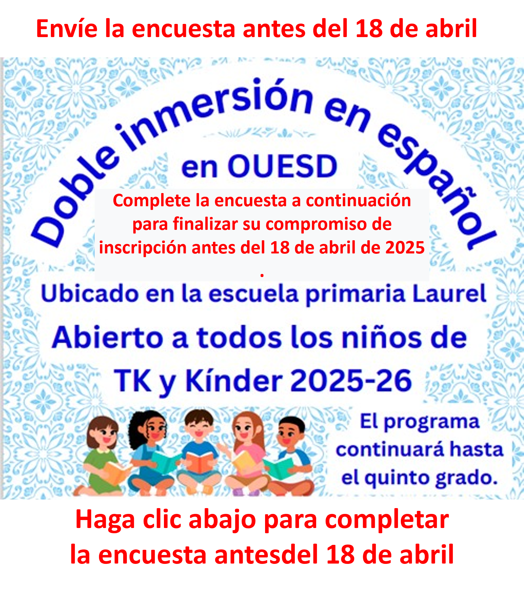 Dual Immersion Spanish