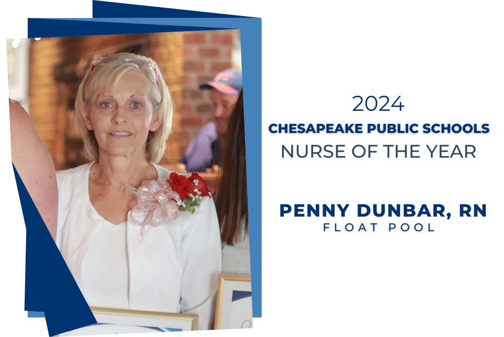 2024 CPS Health Services Nurse of the Year is Penny Dunbary, a member of our float nurse crew.