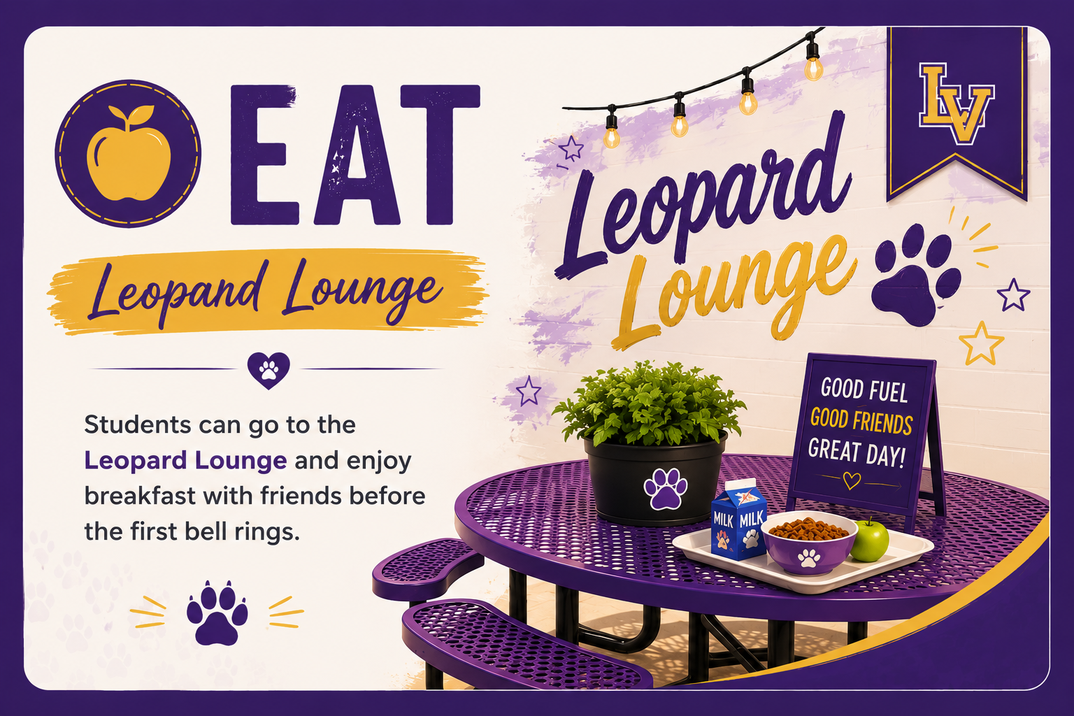 Eat at the Leopard Lounge