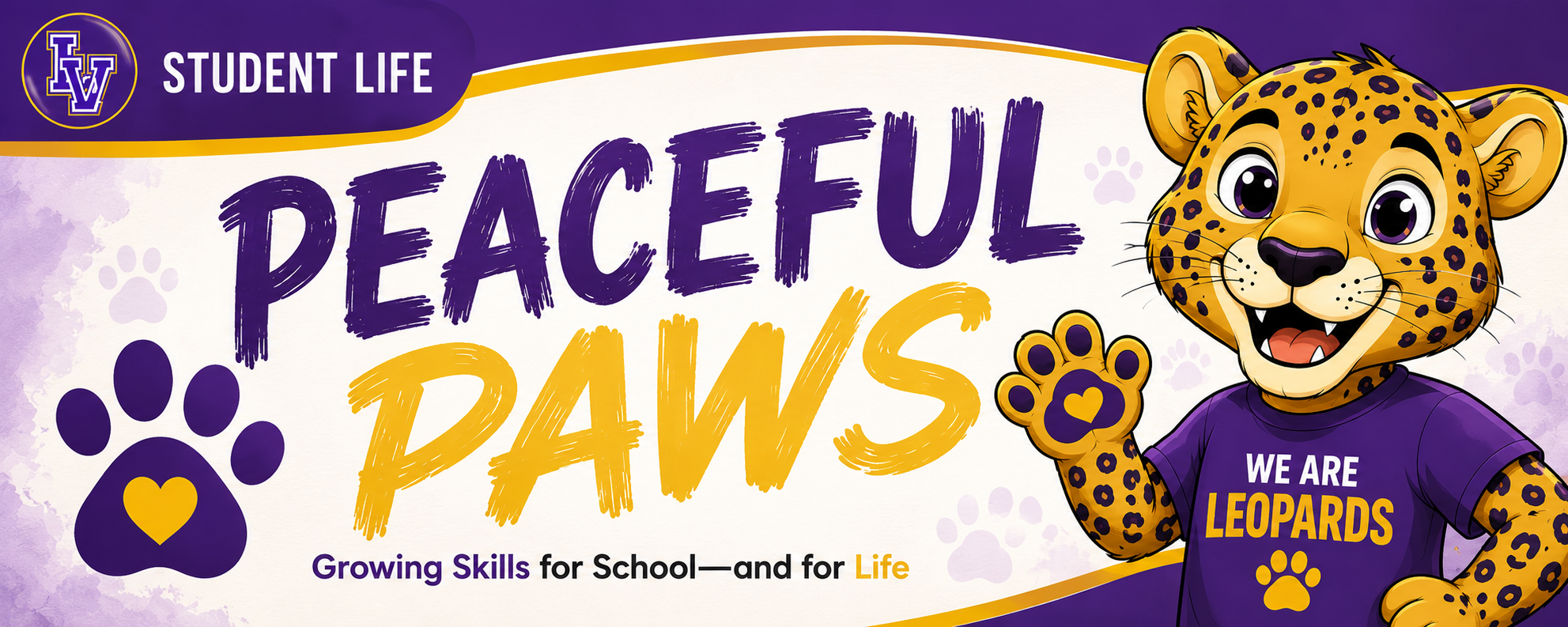 Peaceful Paws Banner