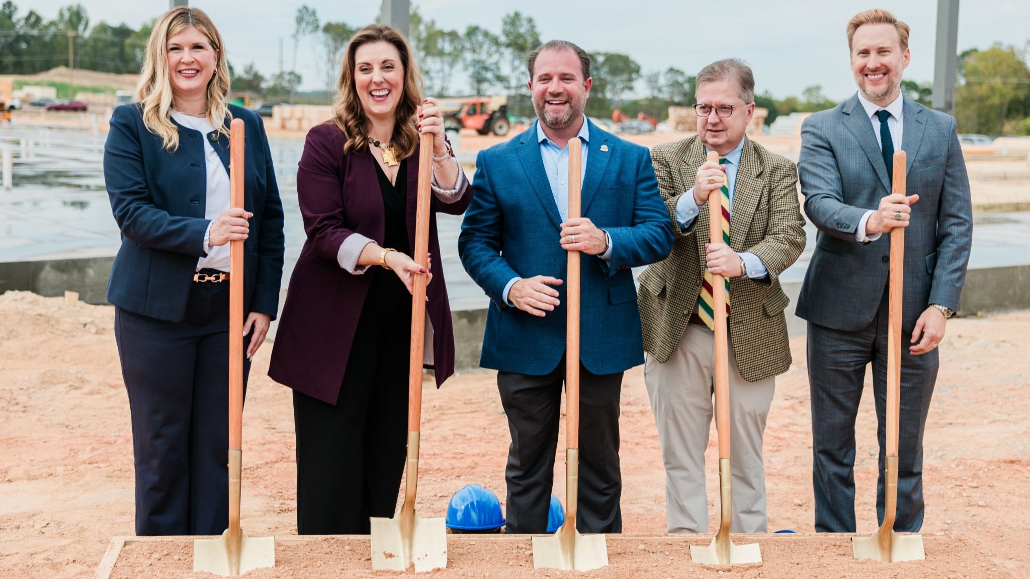LAW groundbreaking event