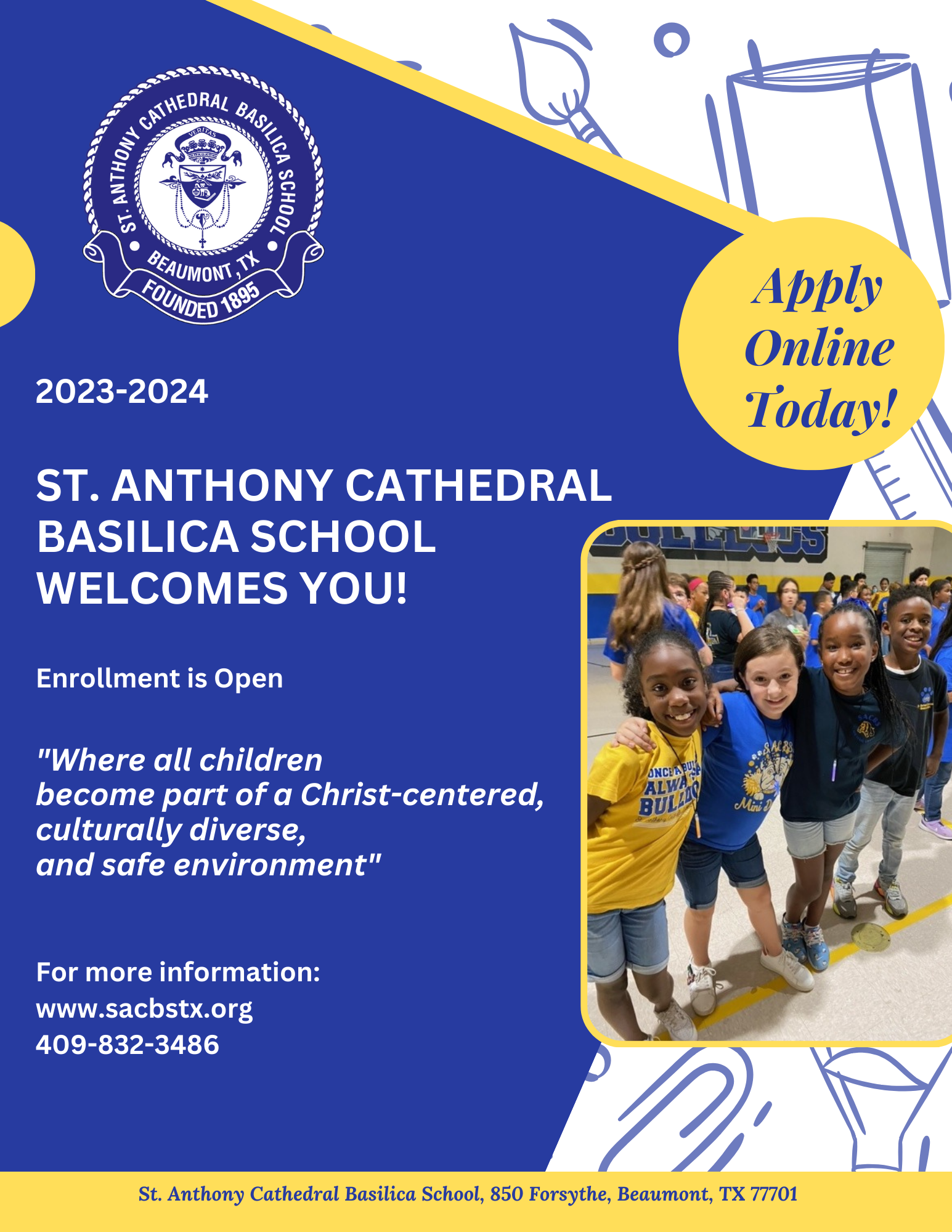 Enrollment Process St. Anthony