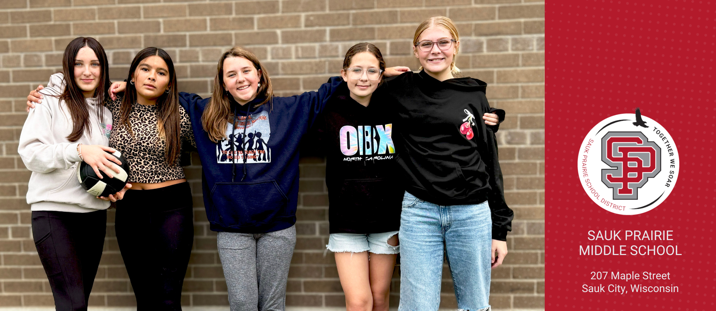 Sauk Prairie Middle School Students