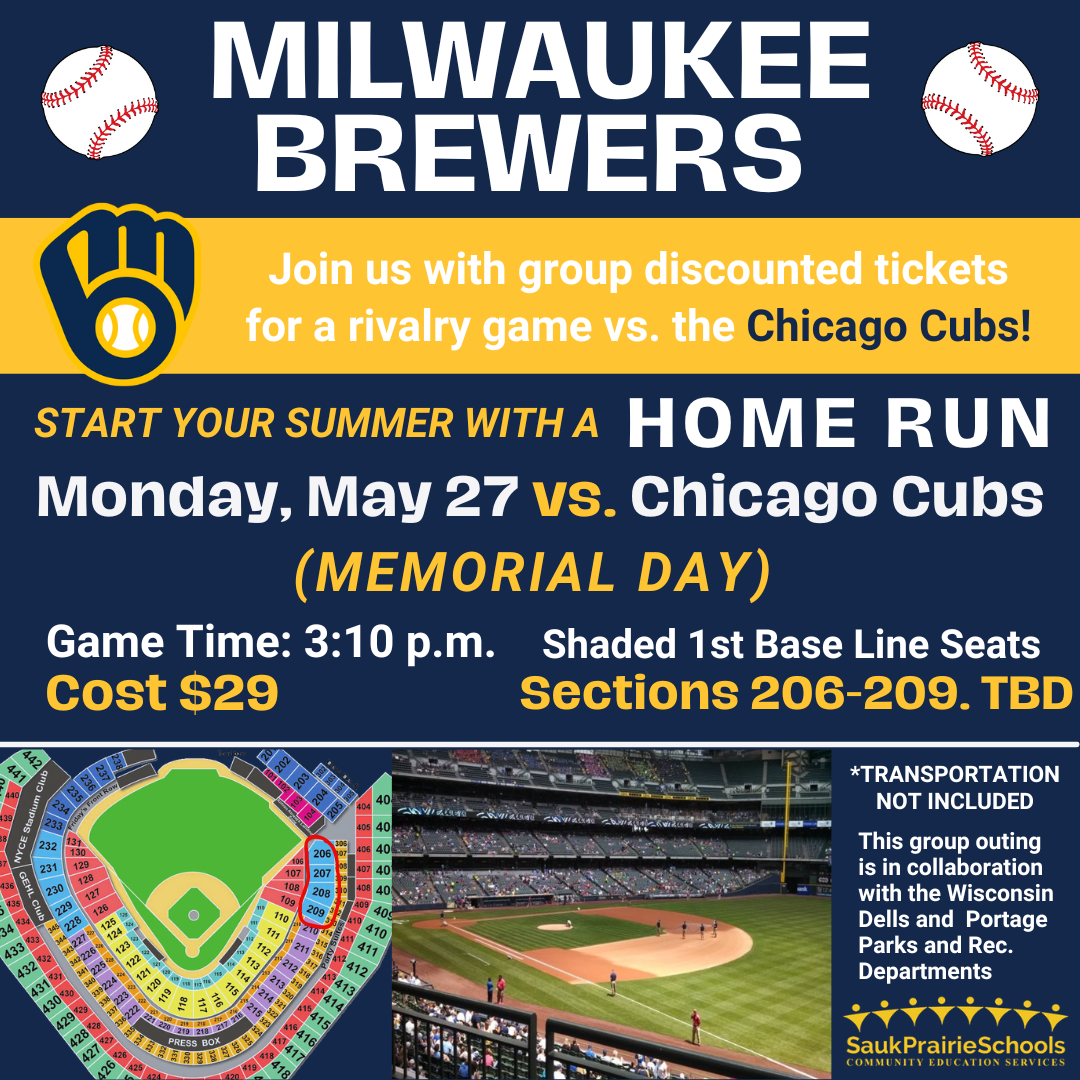 Special Events Sauk Prairie Community Center