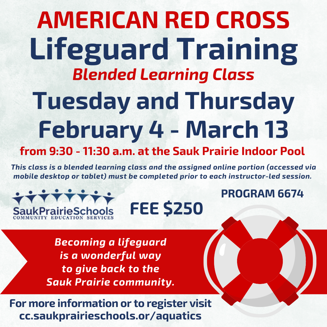 Lifeguard Training in Sauk Prairie