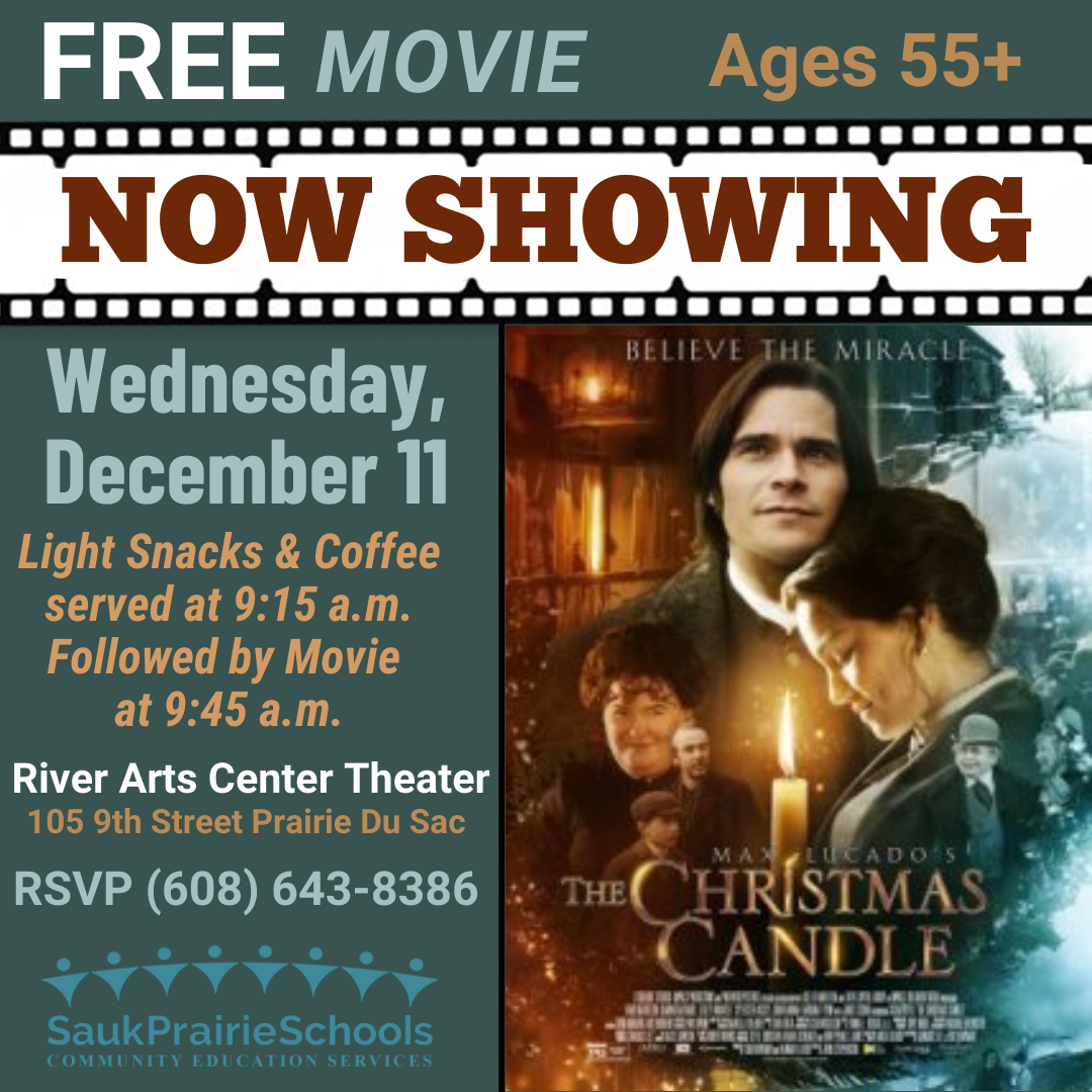 FREE MORNING MOVIE ON 2nd WEDNESDAY OF THE MONTH