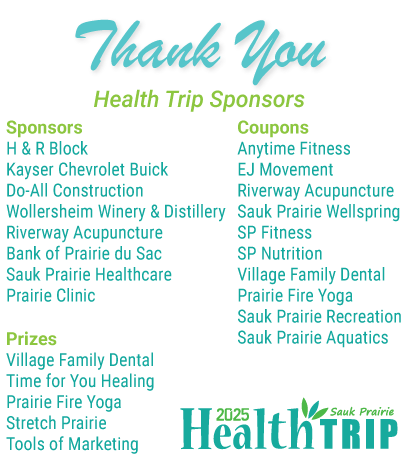 Thank you Health Trip sponsors