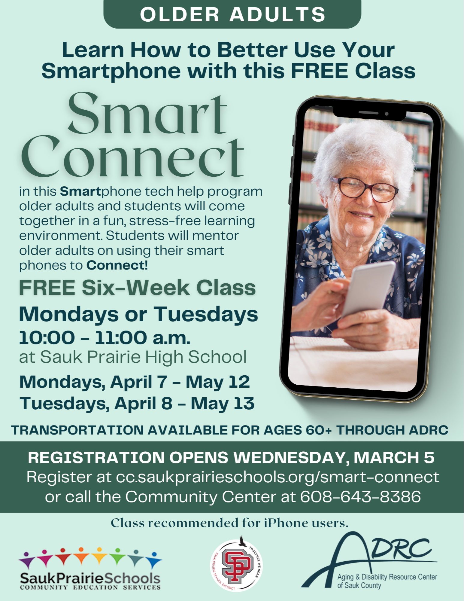 Smart Connect Class for Older Adults