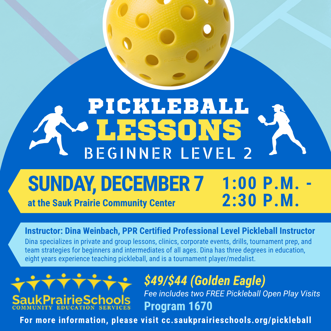 Pickleball Beginner Lessons
