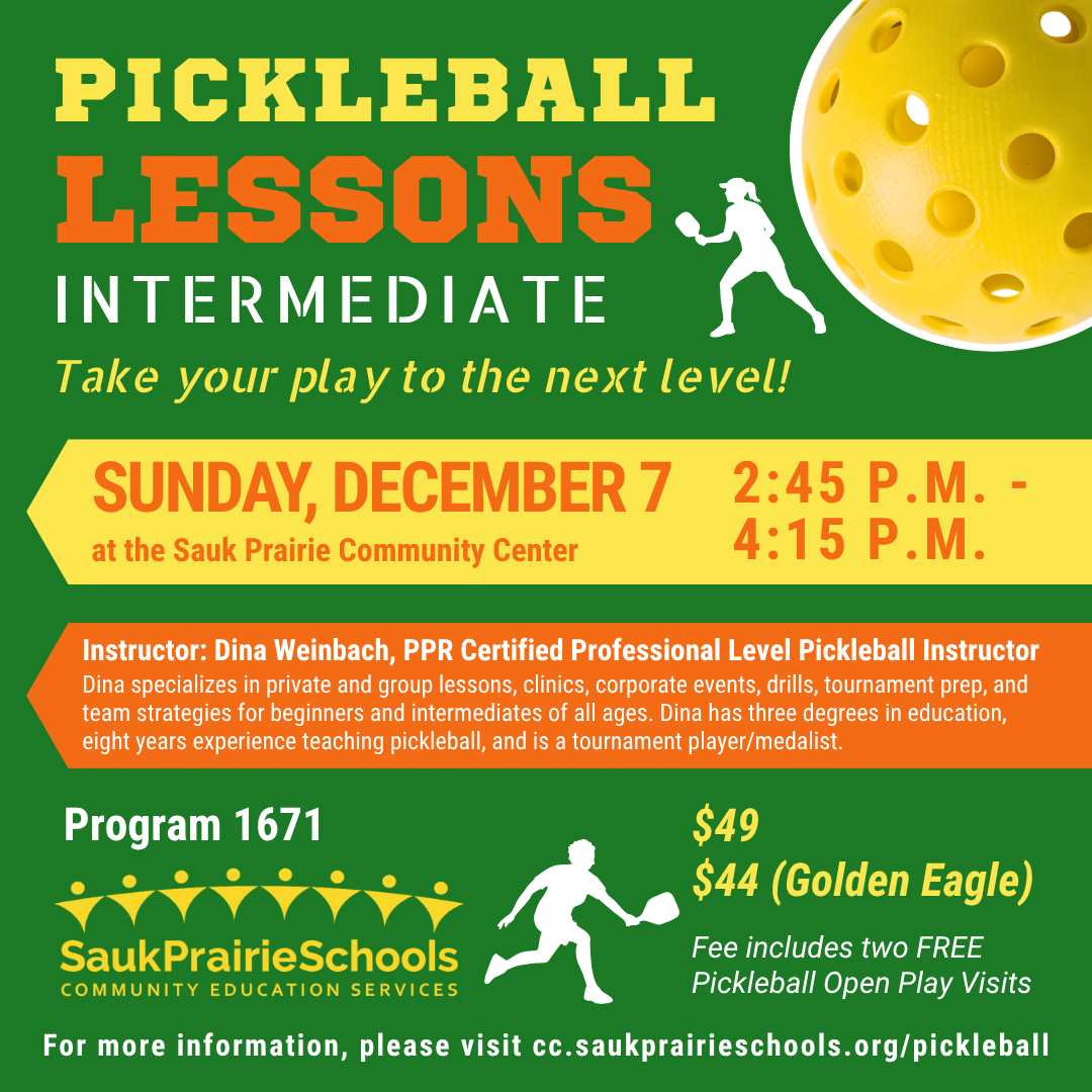 Pickleball Intermediate Lessons