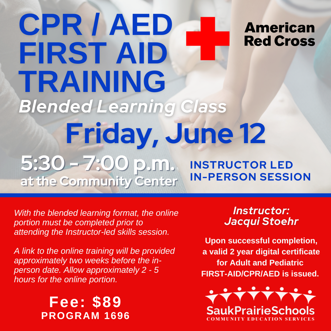 CPR and First Aid Training June class