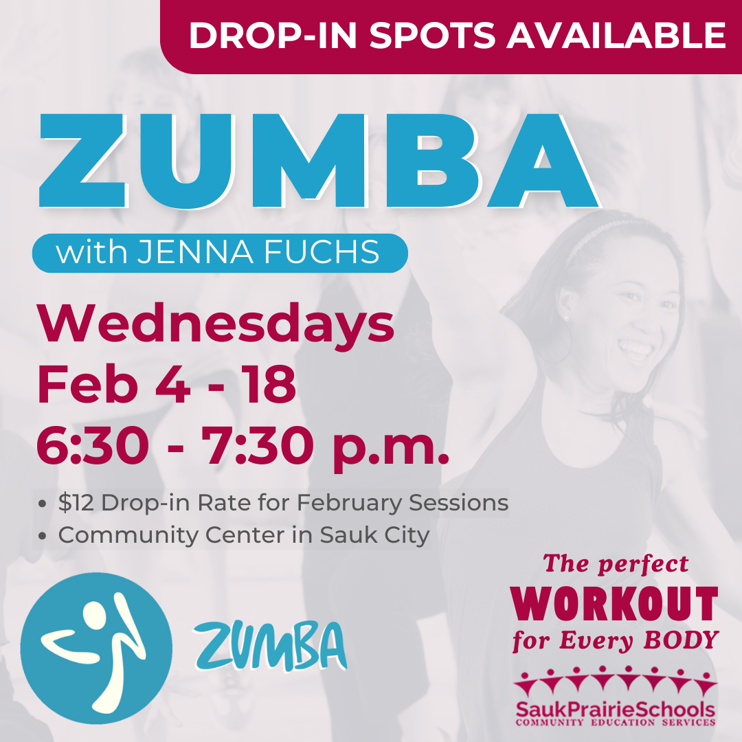 Zumba Classes at the Community Center