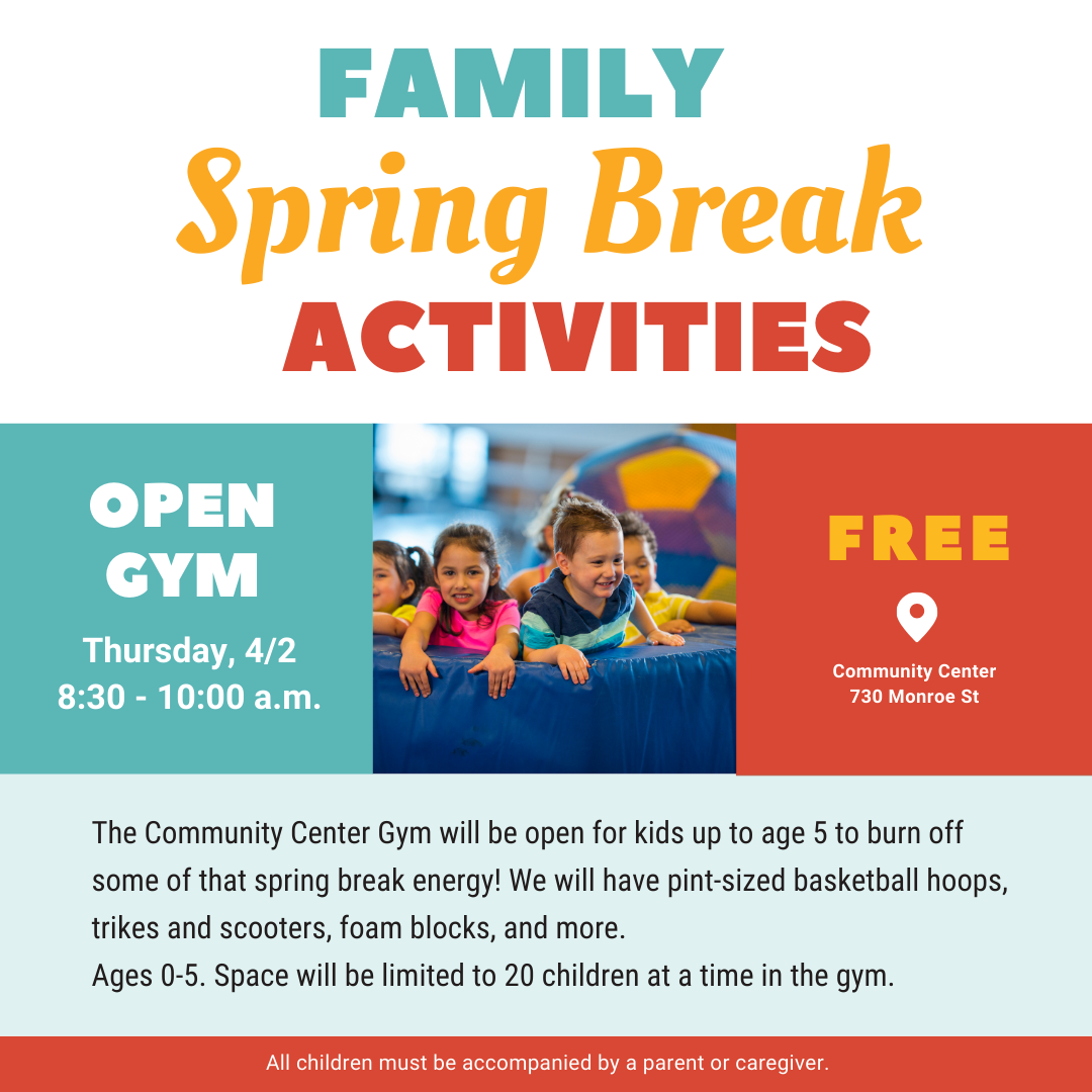 Family Spring Break Open Gym