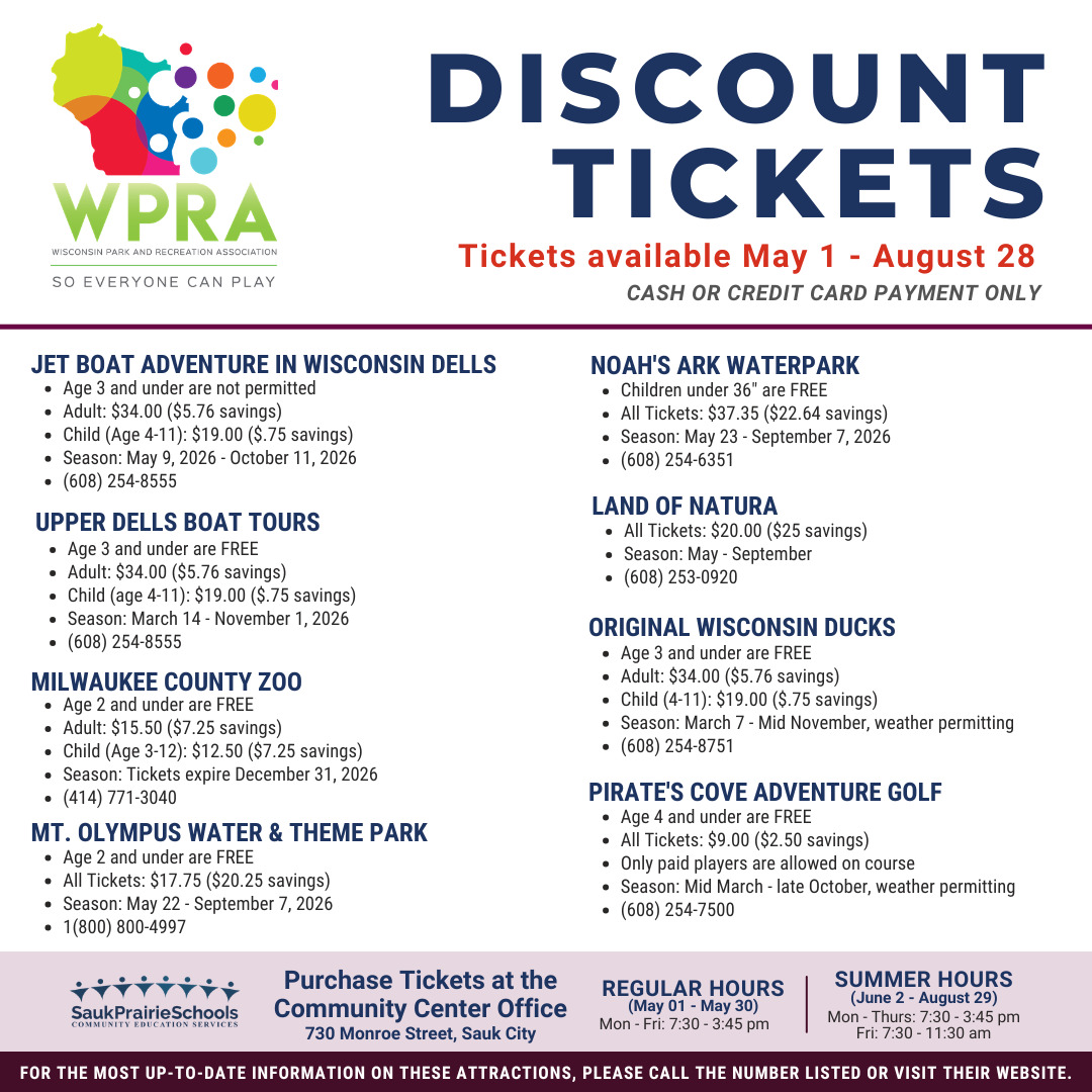 WPRA Tickets