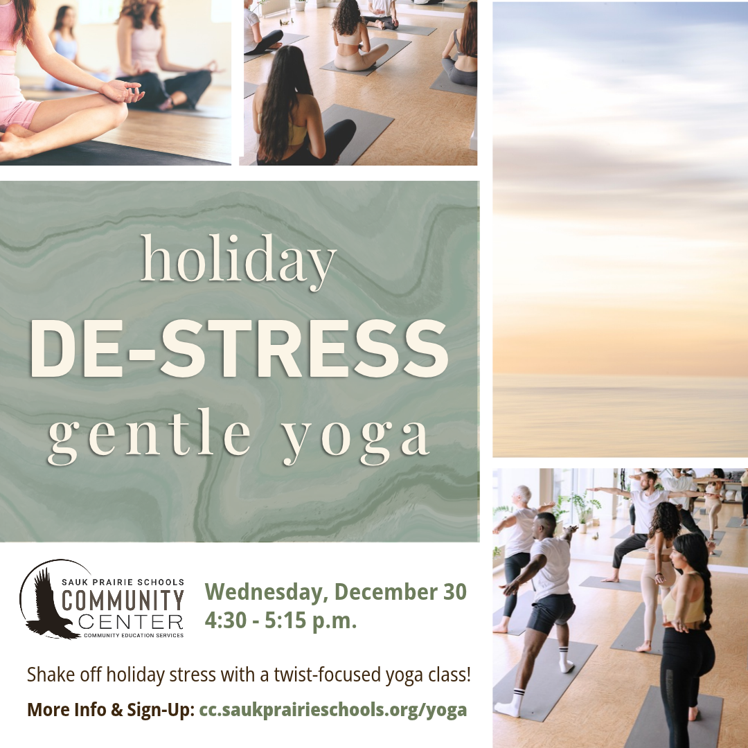 Holiday De-Stress Yoga Class