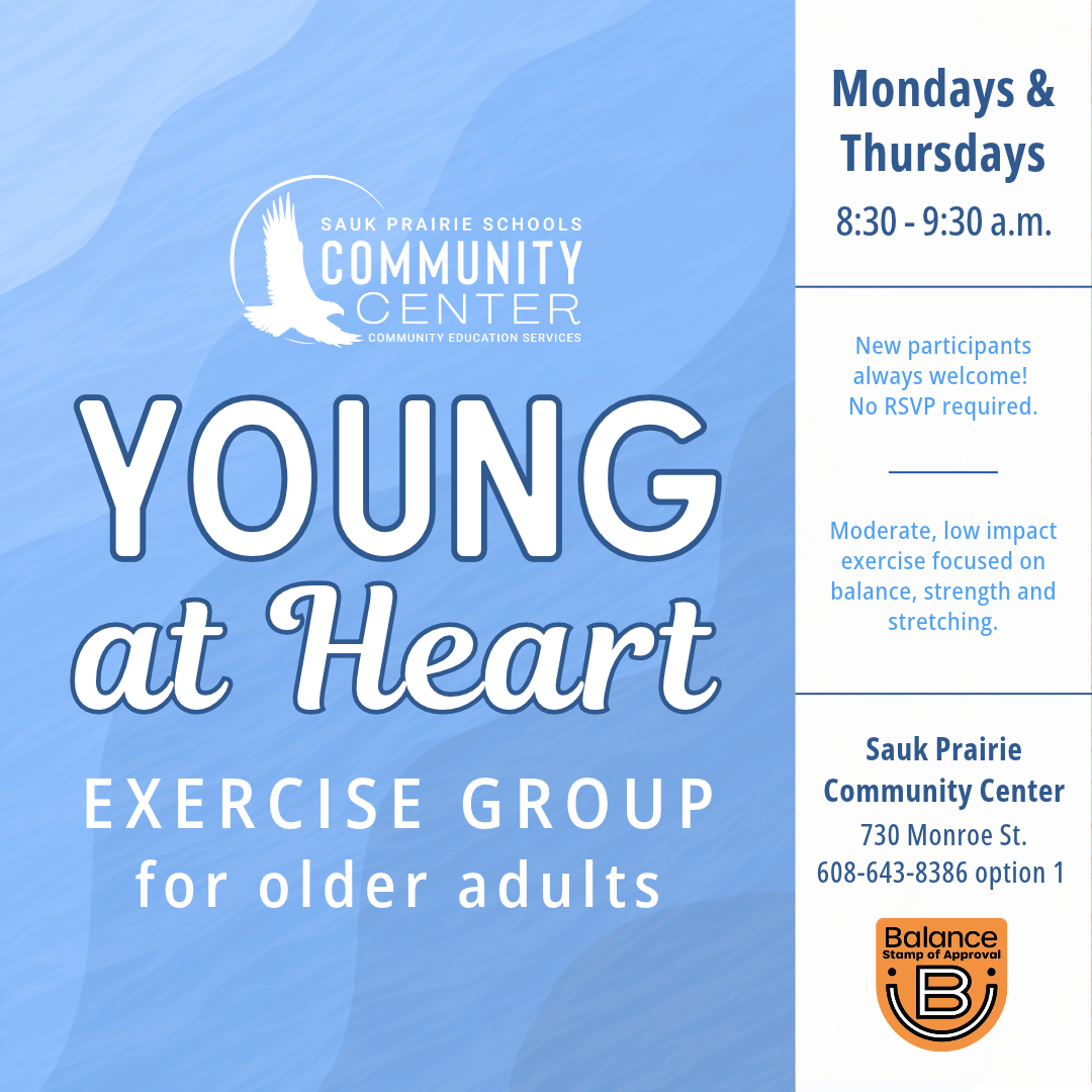 Young at Heart on Mondays and Thursdays