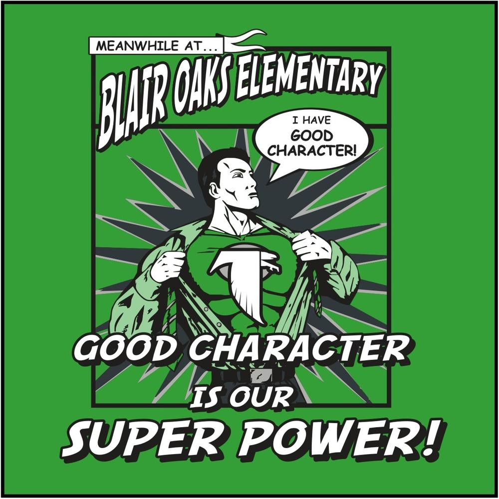 good character is out super power!