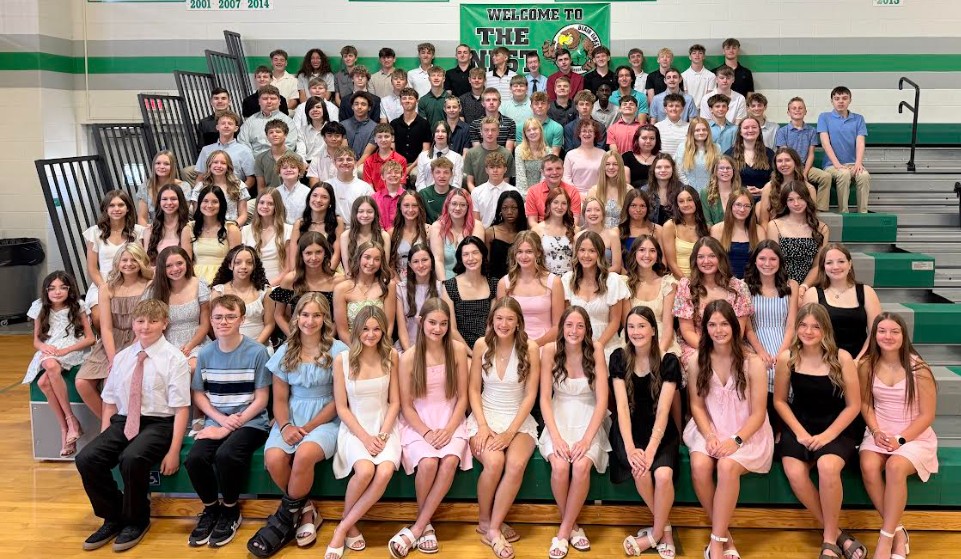 8th grade class