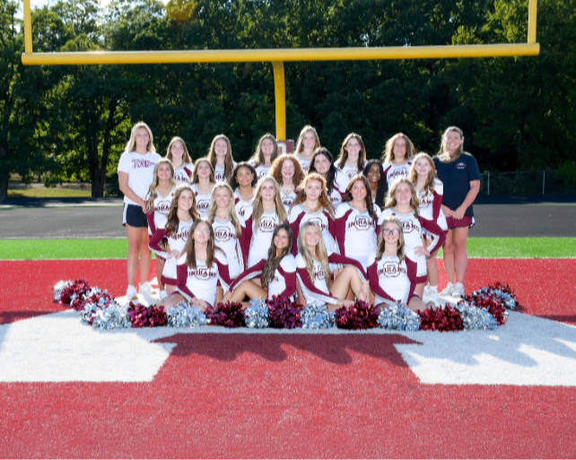 Cheerleading team