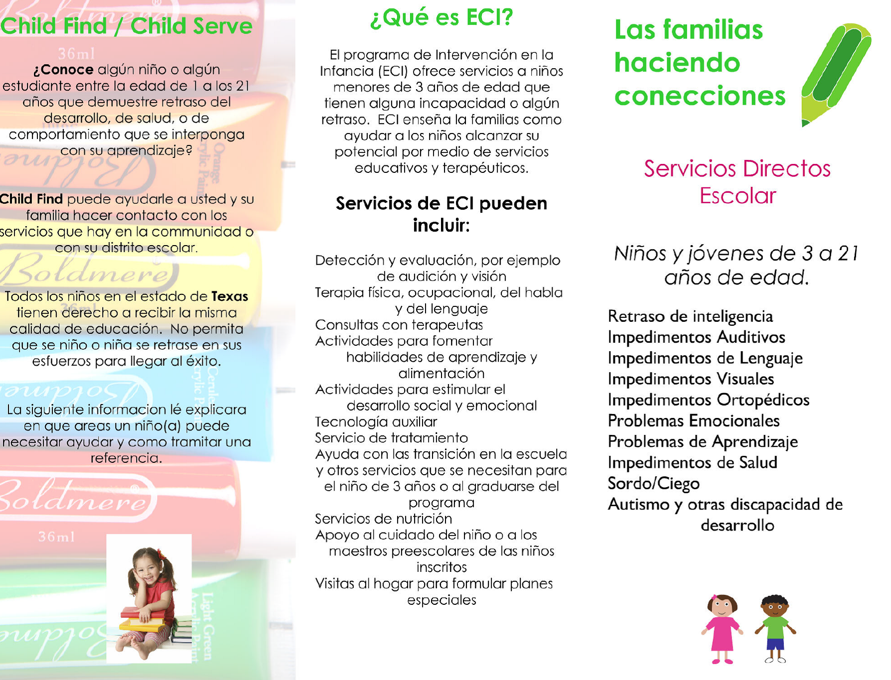child find 2 spanish