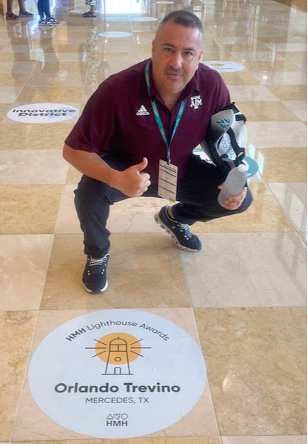 Mr. Orlando Trevino, HMH Lighthouse Award Recepient
