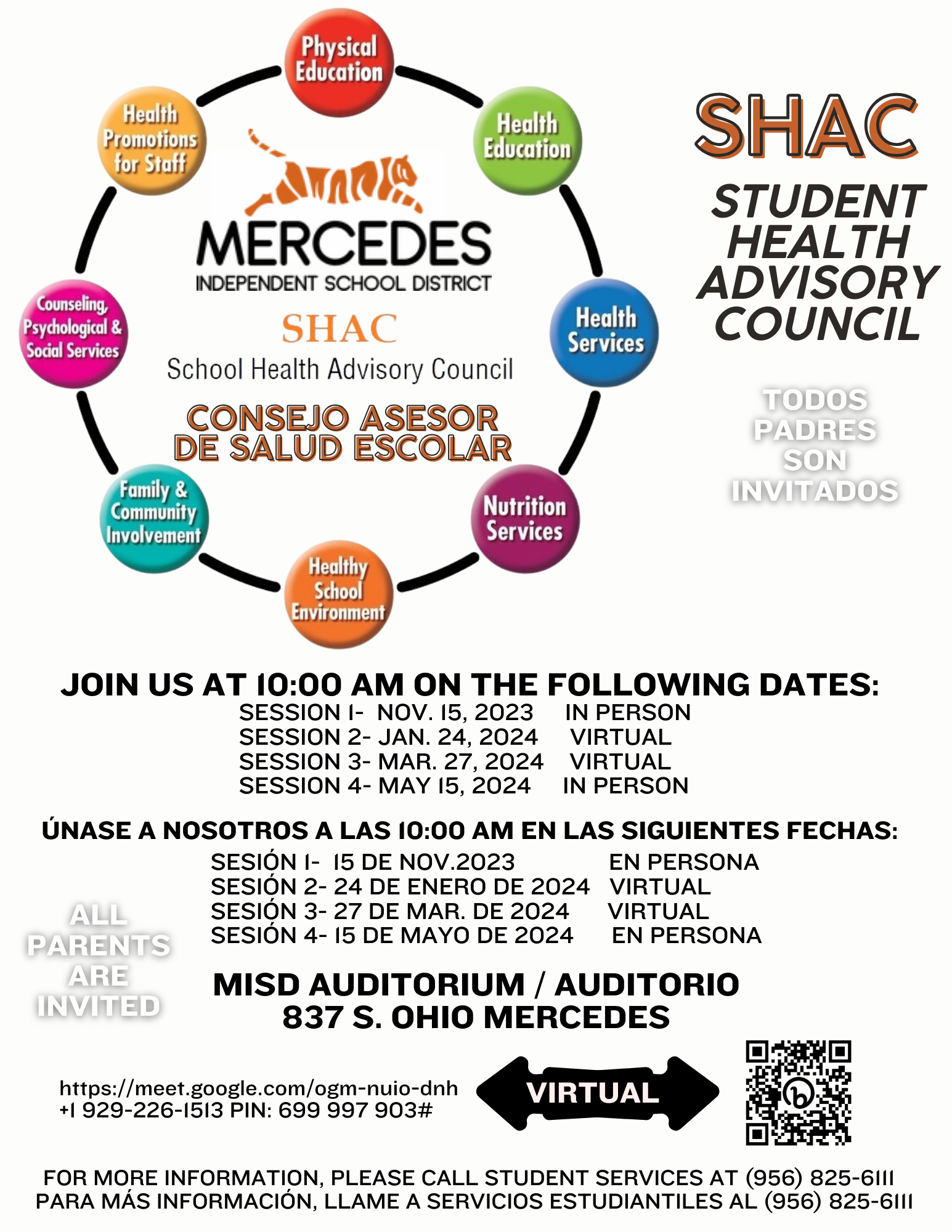 Student Health Advisory Council (SHAC) Mercedes ISD