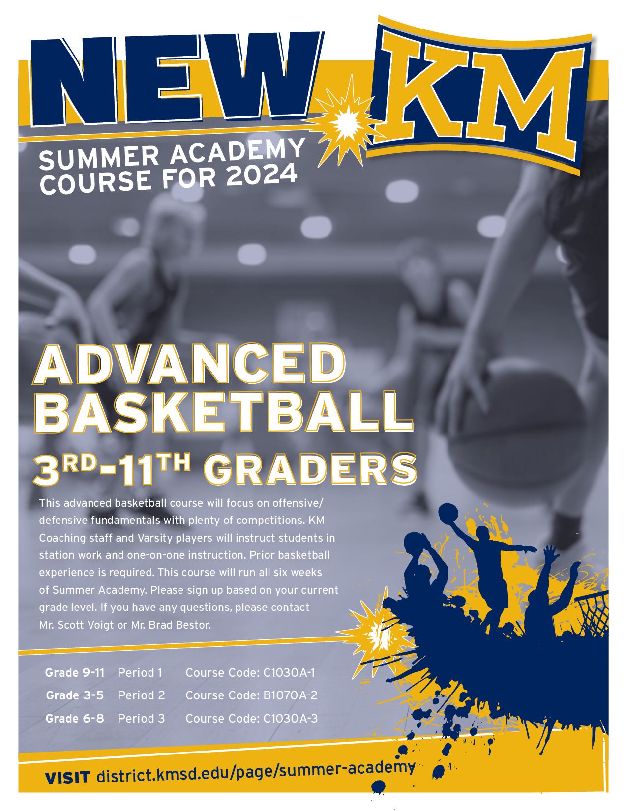 New Advanced Basketball Course