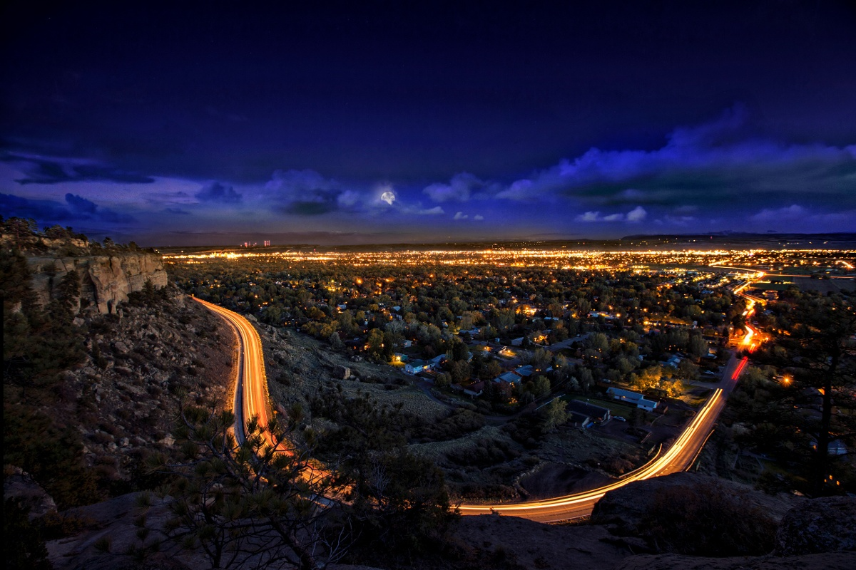 Billings, MT city scene