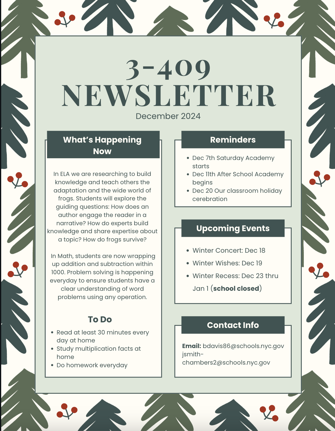 Dec newsletter Eng